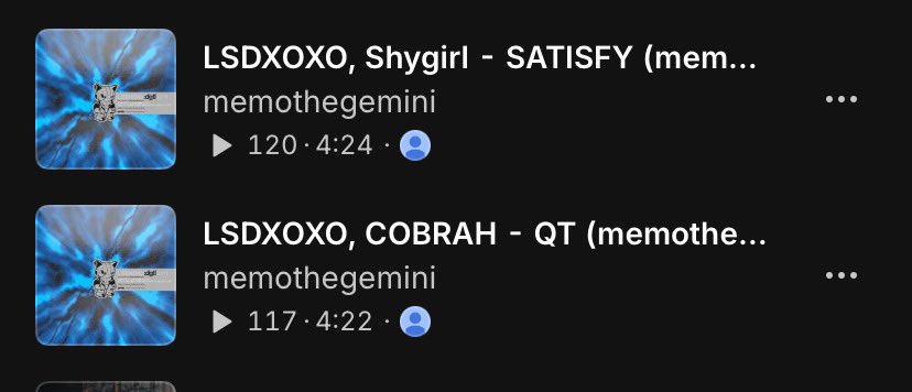 maybe this is a sign that i should post more tracks