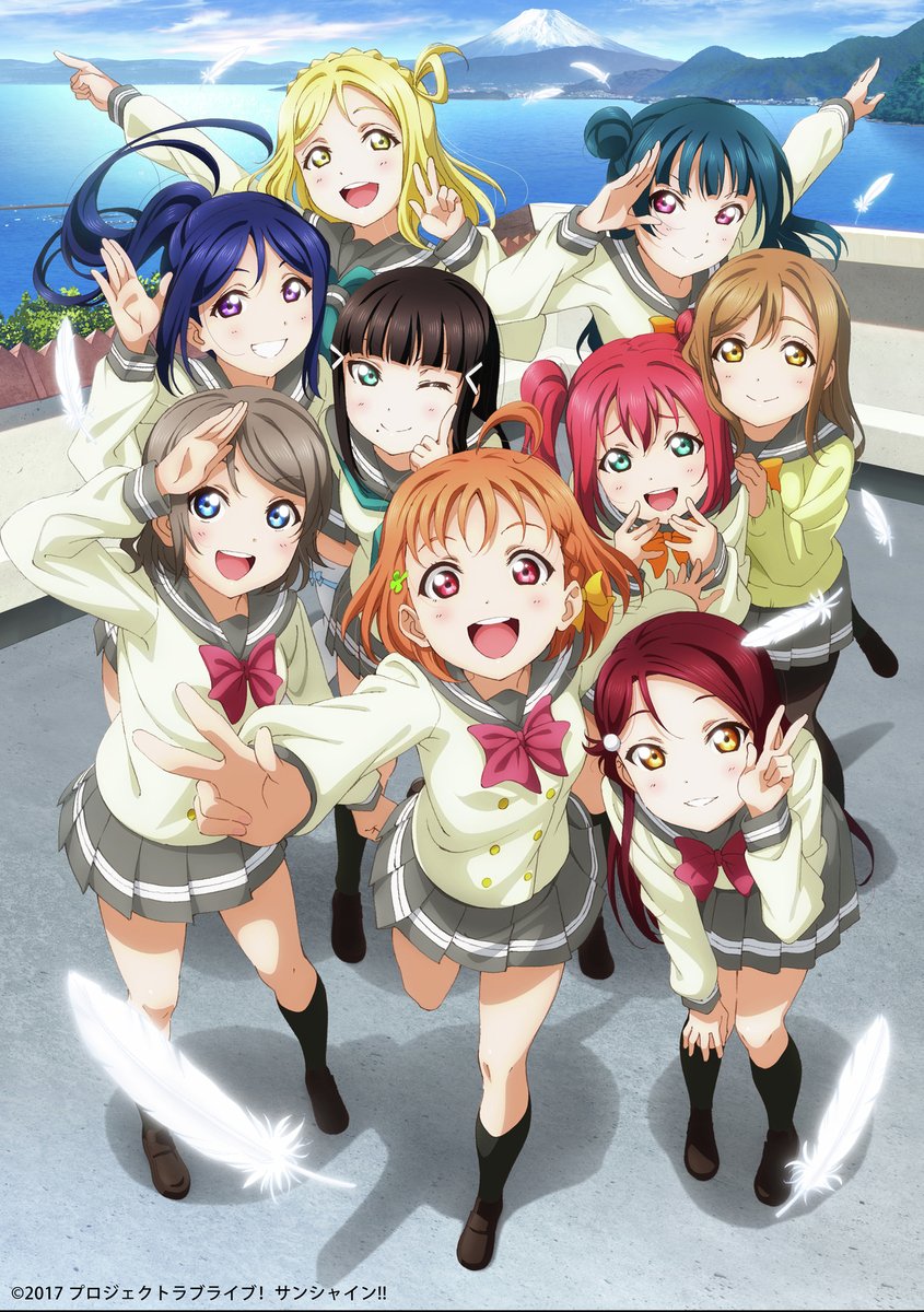 DC_JapanAnime's tweet image. 7/14（月）23：00～
「ラブライブ！サンシャイン!!TVアニメ2期」

浦の星女学院の二学期❣️
次回ラブライブ！出場に向け決意を
新たにする千歌たち。
まずは学校説明会でライブを行い入学希望者を
増やそうと練習を始めるが、
そこで衝撃の事実を告げられる──。

#ディズニー・チャンネル
#lovelive…