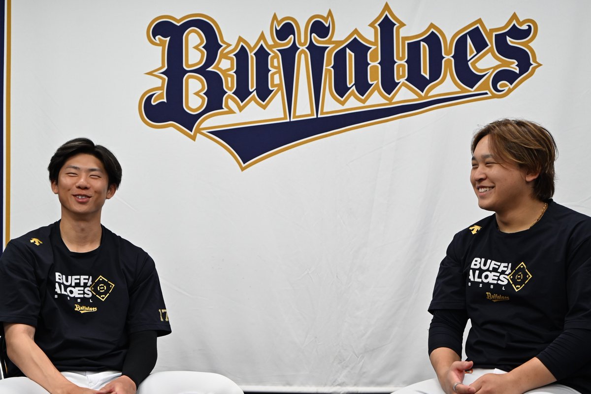 choiori_tvo's tweet photo. ／
地上波初‼️オリックス・バファローズ応援番組
＼

記念すべき1回目は宮城選手と曽谷選手⚾
シーズン中の2人に“ちょっと”だけ🤏
日頃の食生活についてインタビュー🍚

📺放送はテレビ大阪（関西ローカル）
7月14日（月）深夜1時から

#宮城大弥 #曽谷龍平 
#オリックス・バファローズ 
#ちょいオリ https://t.co/xIreVntM0v