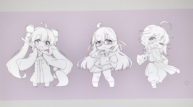 #ついなちゃんドゥルル祭
これは間に合うかどうか分からないスノーフレークのラフ 