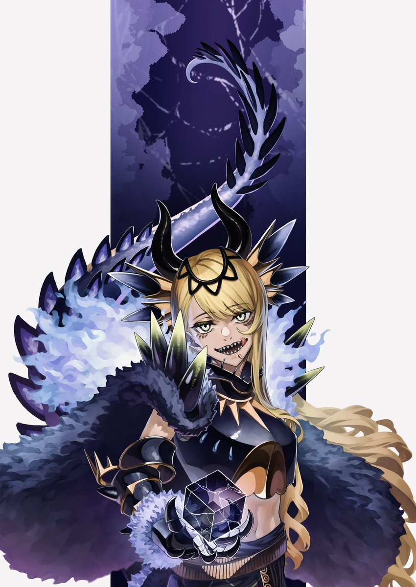 dragon_NTS's tweet image. ヴリトラ再掲！
推しの供給が増えて嬉しい…！！
#FGO #イラスト
