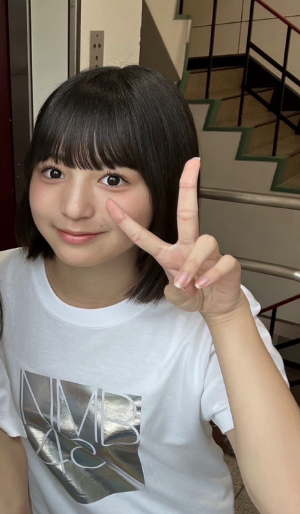 NMB48 田中ミリア 直筆生写真 NMB48 田中ミリア 直筆サイン入り生写真 14th Anniversary