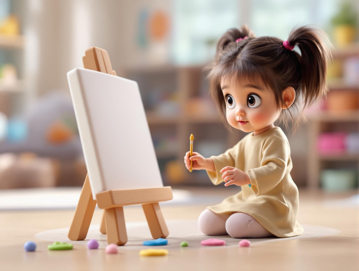 gauravmc's tweet image. Some illustrations from a children's book I'm making with Bookling .ai📚
Really love how the finetune on this model turned out. Likeness of the character and expression quality is looking solid