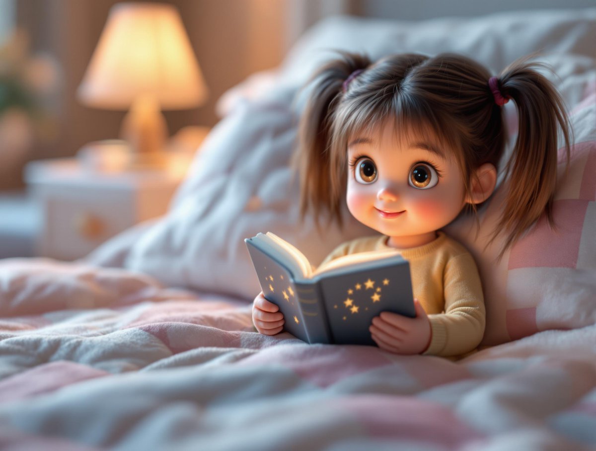 gauravmc's tweet image. Some illustrations from a children's book I'm making with Bookling .ai📚
Really love how the finetune on this model turned out. Likeness of the character and expression quality is looking solid