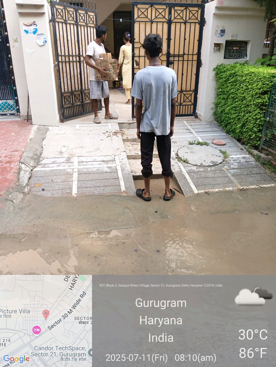 MunCorpGurugram's tweet photo. We are committed to keeping Gurugram clean. 

🤝 Let’s join hands for a cleaner, greener city! 🌱

#SABB
#SwachhGurugram #CleanCity #MCG #TogetherForCleanliness https://t.co/wjRzW2cIb8