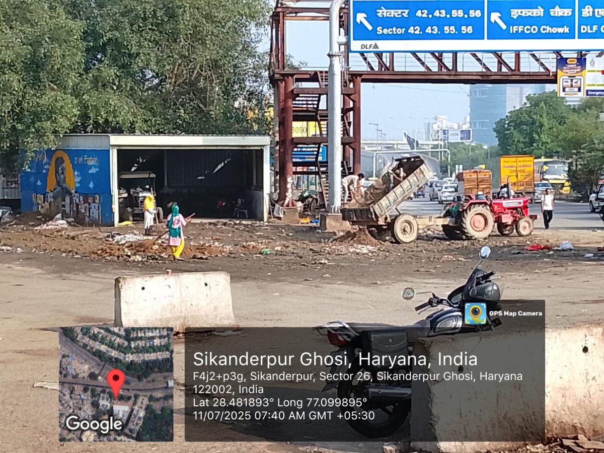 We are committed to keeping Gurugram clean. 

🤝 Let’s join hands for a cleaner, greener city! 🌱

#SABB
#SwachhGurugram #CleanCity #MCG #TogetherForCleanliness
