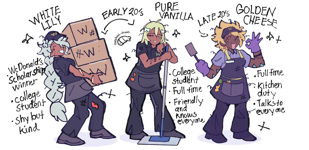 Zucchini_draws's tweet image. WCDONALD's AU worst customers vs. WcDonald's anciet employees 馃崝
#CRK #cookierunkingdom #eternalsugarcookie #shadowmilkcookie #mysticflourcookie #burningspicecookie