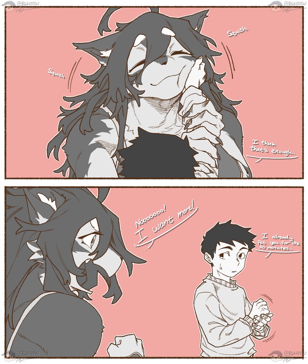 Bonus comic: Squish!
Colored and 2nd page via pinned tweet!