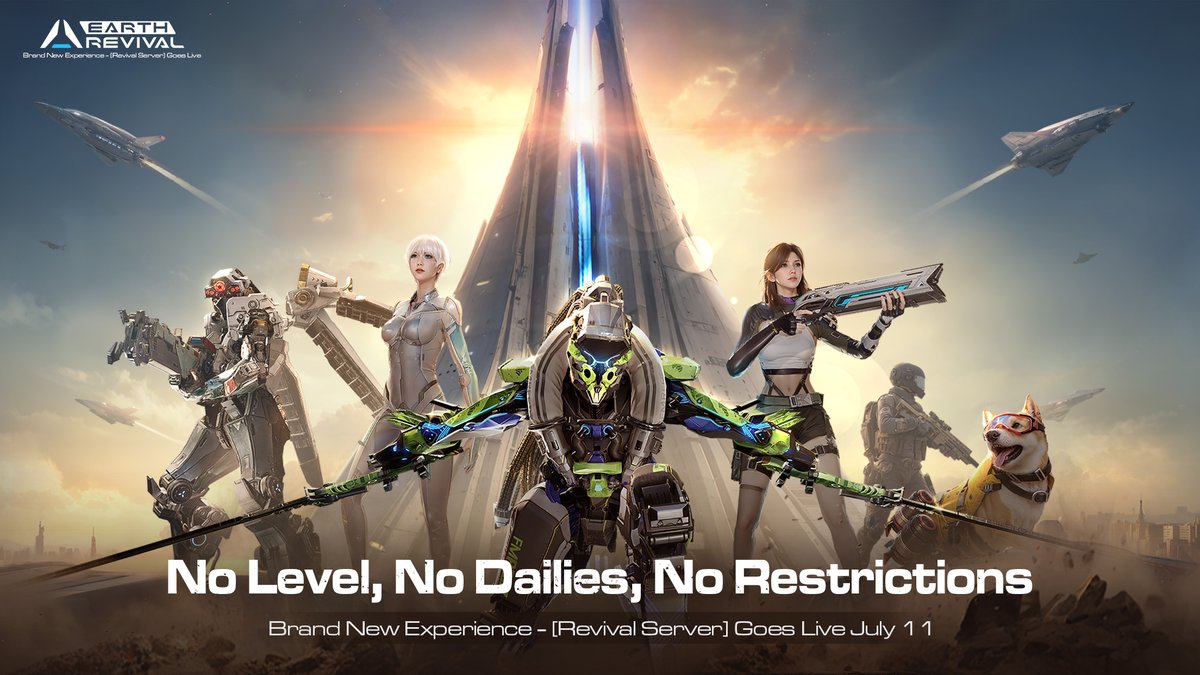 EarthRevival_EN's tweet image. 【🌍Ultimate Thrill | Experience the Joy of Rebirth📸】
#EarthRevival #RebirthServer 
​
Day 1 of your new life begins!
📌 Earth Revival is now on Steam—more ways to explore!✨
📷 Share your first screenshot from the Rebirth Server and show us your new look!