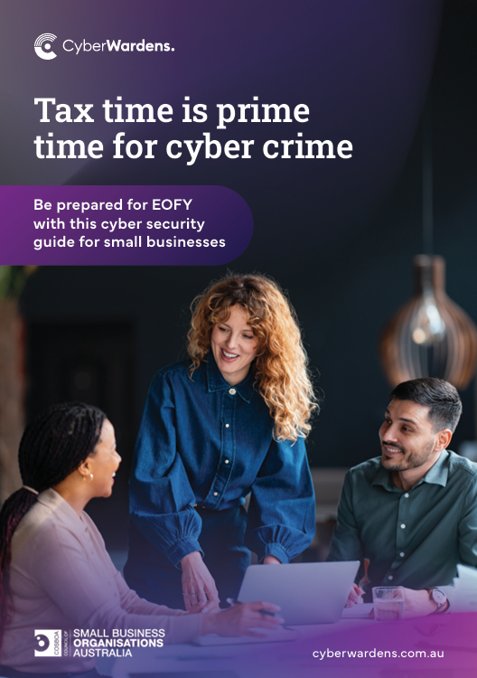 COSBOA (@cosboa) on Twitter photo Tax time = scam time.
Protect your small business with the <a href="/CyberWardens/">Cyber Wardens</a> Tax Time Cyber Security Guide.
✅ Simple checklist
✅ Cyber safety tips
✅ What to do if something goes wrong
Download now: cyberwardens.com.au/tax-time-is-pr… Tax time = scam time.
Protect your small business with the <a href="/CyberWardens/">Cyber Wardens</a> Tax Time Cyber Security Guide.
✅ Simple checklist
✅ Cyber safety tips
✅ What to do if something goes wrong
Download now: cyberwardens.com.au/tax-time-is-pr…