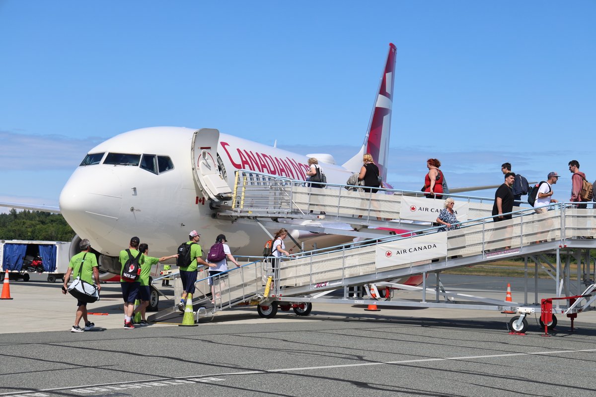 🎉Good luck to all the amazing athletes flying out of YCD for the BC Special Olympics! We're cheering you on every step of the way 🎉