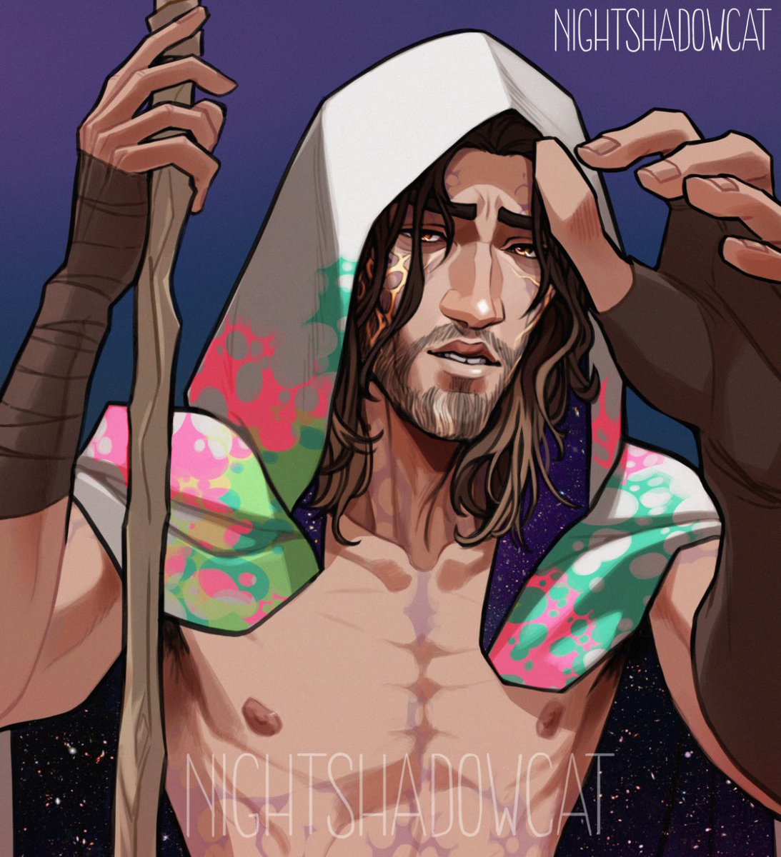 NightshadowCatS's tweet image. Since @valebragato's birthday is coming up in a few days I drew this cuz she loves Mage Vik!
Thanks for being an amazing art partner! I'm honored to be your friend✨
(uncropped version is available on my Patreon!)
#viktorarcane #mageviktor #jayvik #jaycexviktor #arcane #fanart
