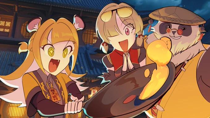 Go check out the Ju Fufu animation I did for Zenless Zone Zero~ Plus! Some of the extra illustrated stills from the animation! #ZenlessZoneZero #zzzero