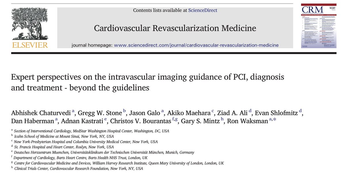 IAmDoctorAbhi's tweet photo. 📢 Excited to share our latest publication in @CRMjournal
Expert Perspectives on Intravascular Imaging Guidance: Beyond the Guidelines ‼️
We dive deep into real-world clinical scenarios not fully addressed by the latest ACC/AHA/SCAI #ACSguidelines
🔗 https://t.co/VEnwrQX93f https://t.co/W3AOY0l4yQ