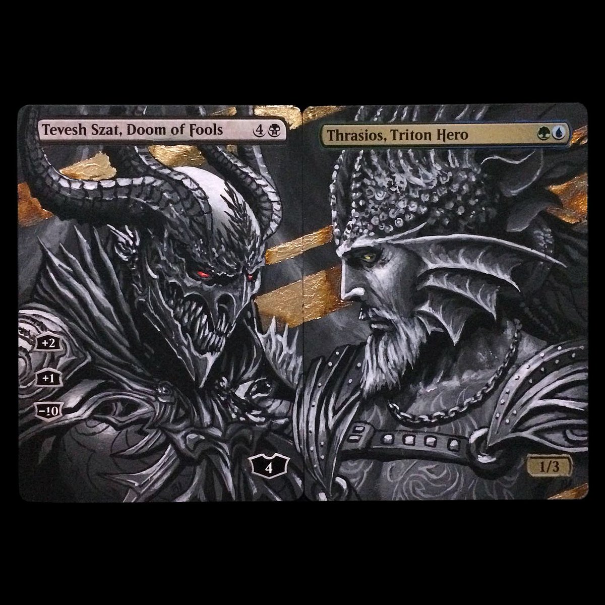 Artist Announcement for the doot-loot server!

"Art Dark", a lovely artist from Hungary, is now producing some stock alters for us! His style is incredibly unique, and I am so excited to watch his growth in the US cEDH community. 

Join in the fun and wish Istvan a warm welcome!