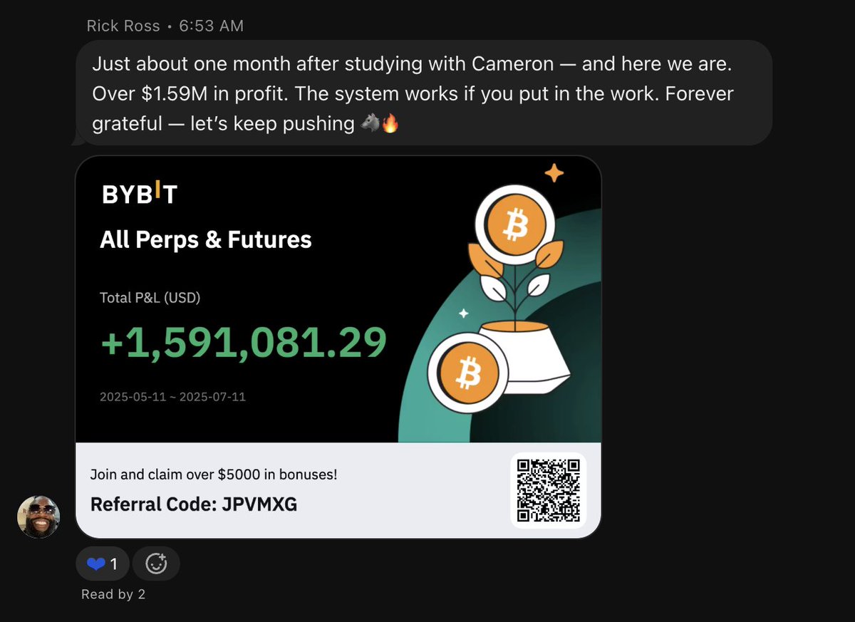 If you ever thought about joining a REAL Trading mentorship program. Now is the time. The market timing is positioned perfect. Here's a Post from one of the quantum cipher students today. Application only 

quantumcipherlab.com