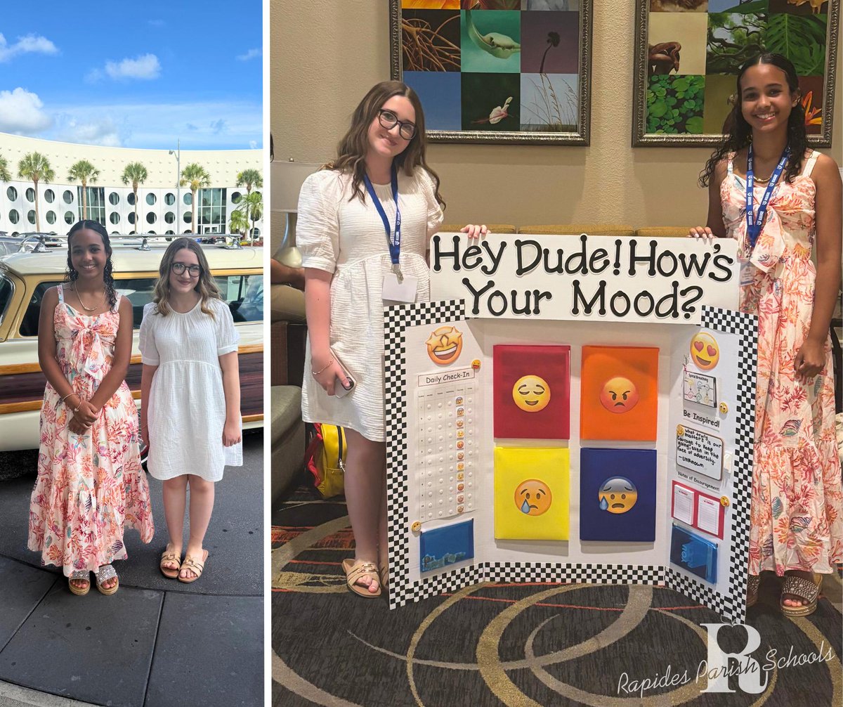 We're so proud of two Ball Elementary superstars! These students took their talents all the way to the National EdRising Conference in Orlando after winning 1st place regionally and 2nd place at state earlier this year. 
Congrats, Nya and Ava, and way to go! #BetterTogether