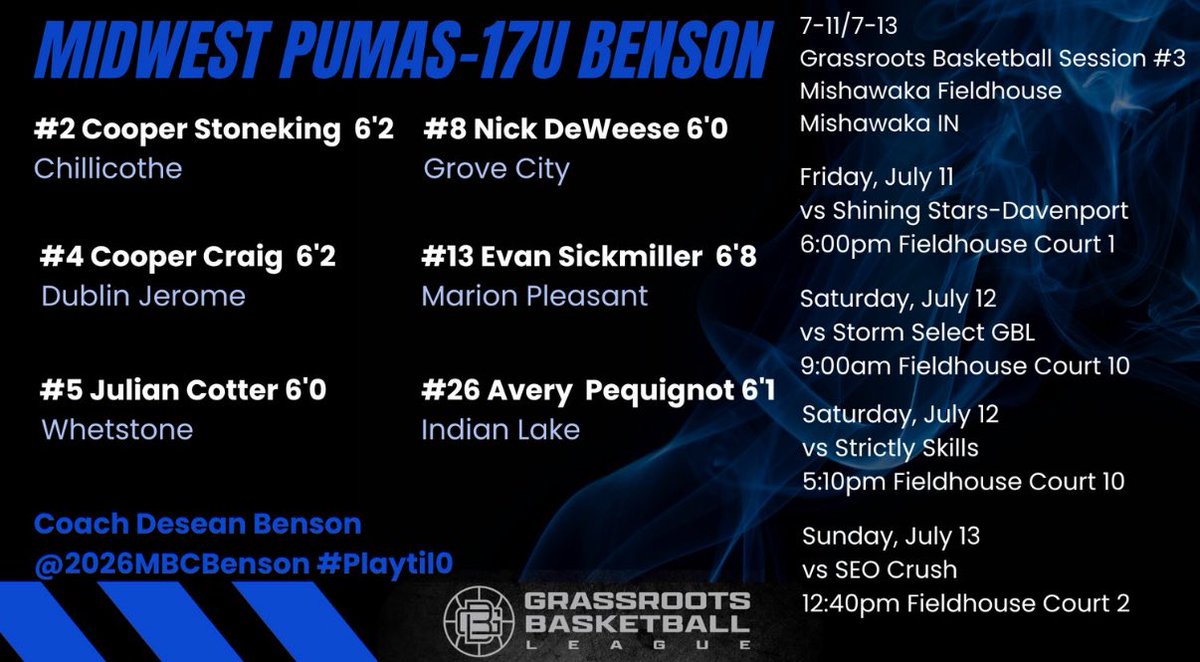 Avery Pequignot (@avery_pequignot) on Twitter photo Excited to get back to work this weekend with <a href="/2026MBCBenson/">Benson/Jones</a> on the Gbl circuit! Come check us out! Excited to get back to work this weekend with <a href="/2026MBCBenson/">Benson/Jones</a> on the Gbl circuit! Come check us out!