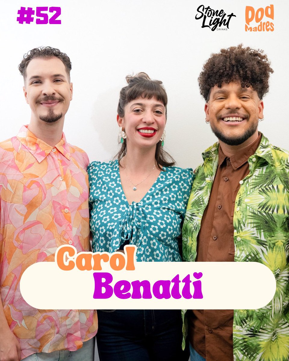 podmadres's tweet image. No episódio da semana, recebemos Carol Benatti, cofundadora da nossa amada parceira @stonelightdrink pra uma conversa que é puro frescor! 🧡
Falamos sobre empreender com propósito, transformar o mercado com responsabilidade e, claro, colocar muito afeto em tudo que a gente faz.