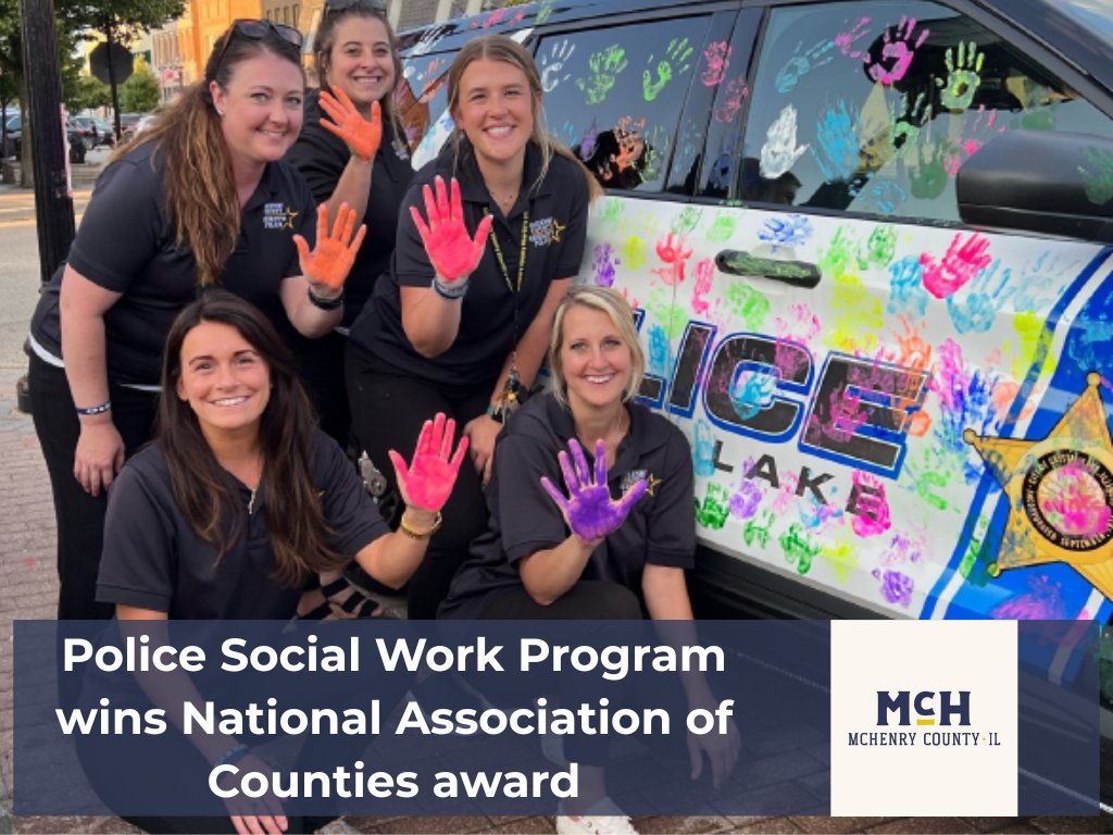 Congratulations to the <a href="/McHenrySheriff/">McHenry Co. Sheriff</a> Police Social Work Program for winning a National Association of Counties Achievement Award! Read more about the award at bit.ly/4kx2Pov. <a href="/NACoTweets/">NACo</a>