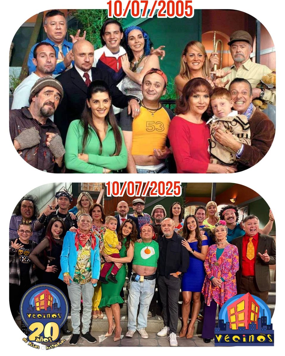 ¡Muchas gracias a todos! #Vecinos20Años