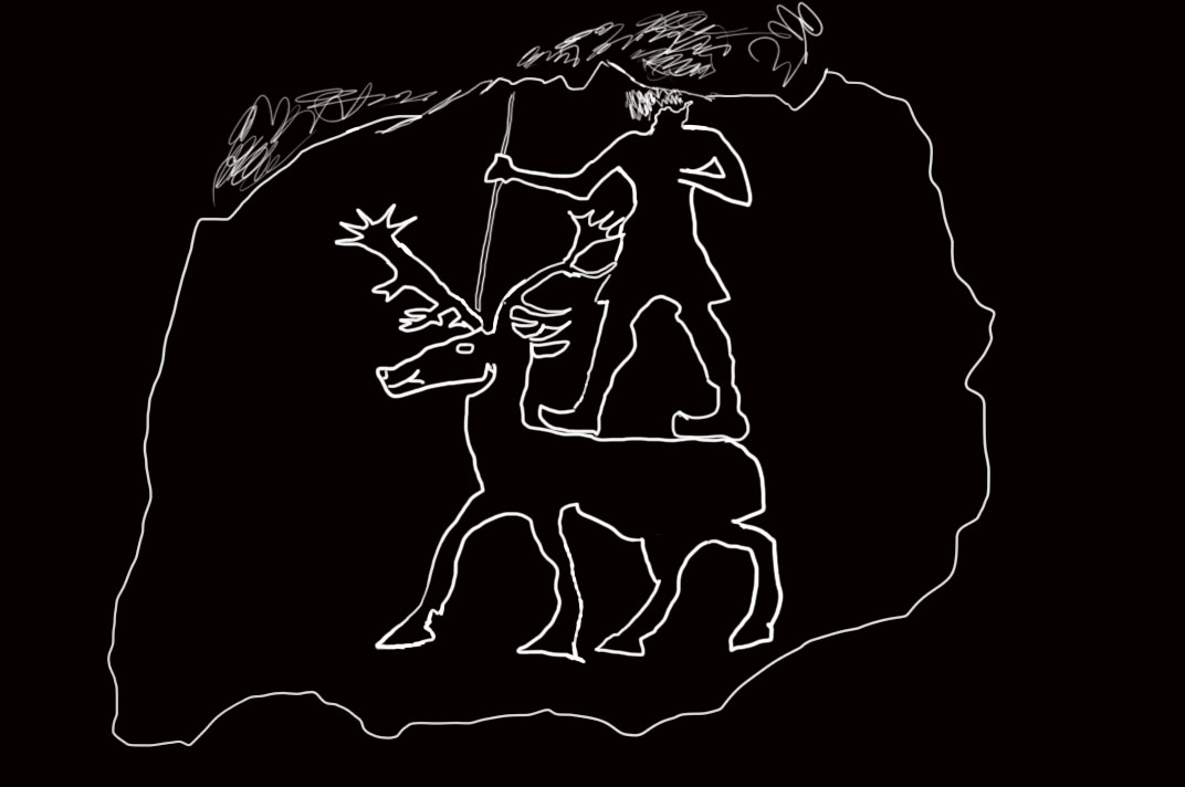 ASert8169's tweet image. The Neo-Hittite rock relief stands over the Karasu river valley, briefly before it joins the Euphrates.
@PIELexicon
the digital copy drawn by me