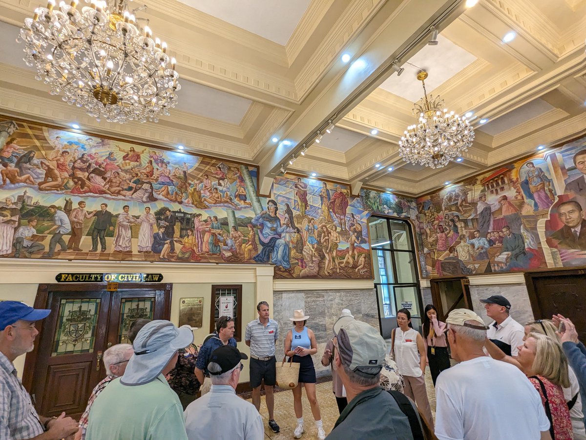 MartinKoenigsb2's tweet photo. March '24 - #MarTMar2Luzon24 We visit the University of Santo Tomas, an interment camp in WWII @wwiimuseum Tour #UST #UniversityOfSantoTomas #InternmentCamp #PhilippinesHistory #JapaneseImperialHistory #PinoyHistory #AmericanHistory @jamesmscott3 @ErnestMalley @USAS_WW1 https://t.co/muE0OLyPRm