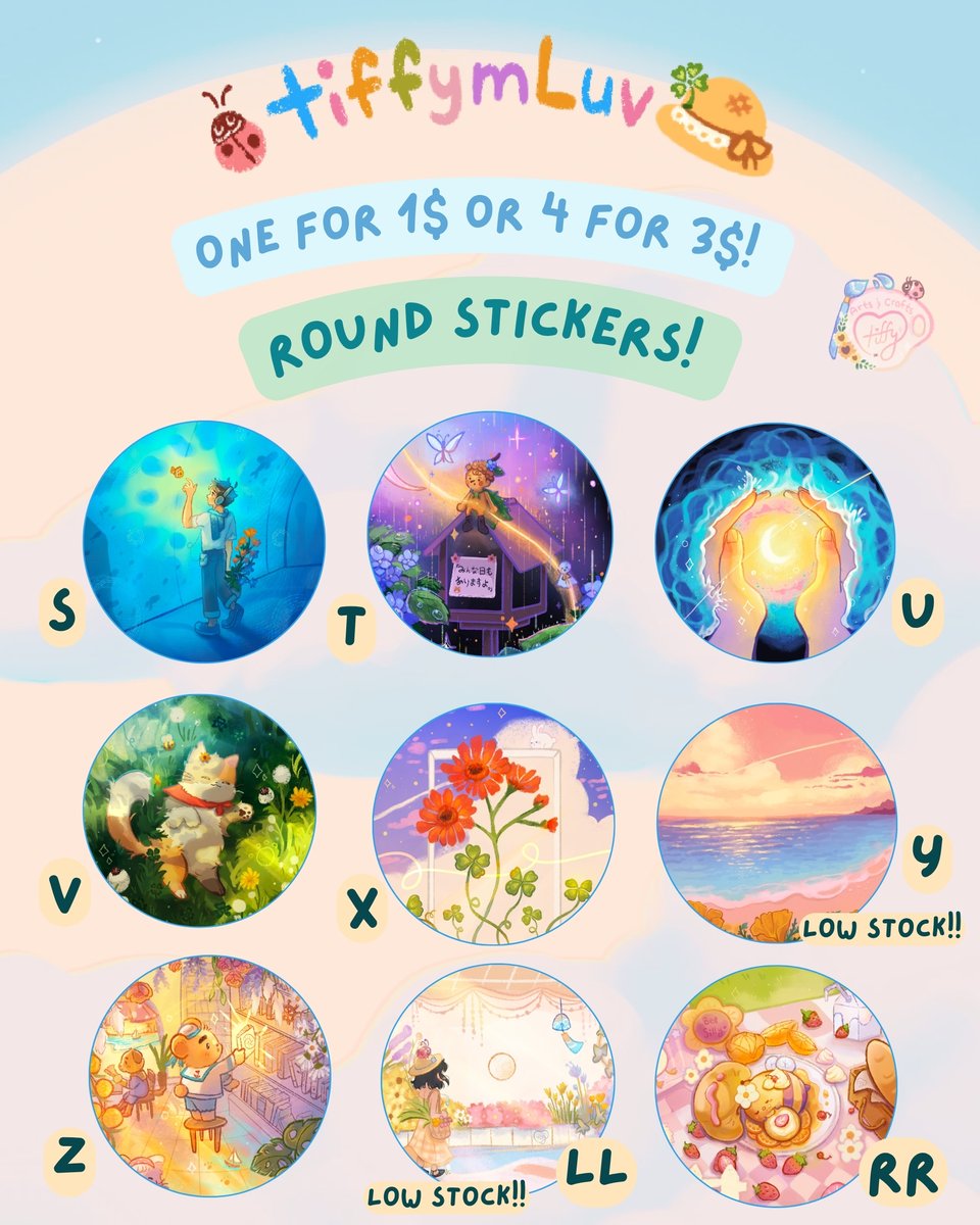 tiffymLuv's tweet image. hewo! ill be updating my shipping prices for medium and larger goods (not stickers)!
🌸worldwide shipping to 6$ and
🌻US shipping to 2$
.
Thank you to everyone who has supported me so far!! &lt;3🙇♀️ I will continue to do my best🙇♀️🙇♀️
also circle stickers are now up on mi sh⭐︎p:3!