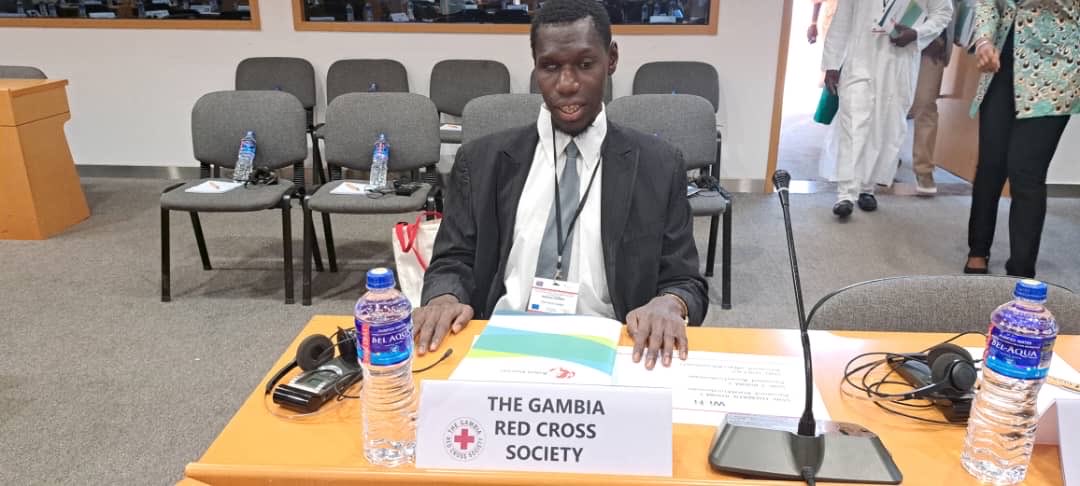 bubacarrsanne19's tweet photo. Honored to represent @GambiaRedCross at the thematic meeting on missing migrants! "Bridging the gaps" was more than a theme -it was a call to action. Let's keep working together to prevent migrant deaths, enhance cooperation & support vulnerable migrants #RabatProcess https://t.co/j1KxOAPyZX