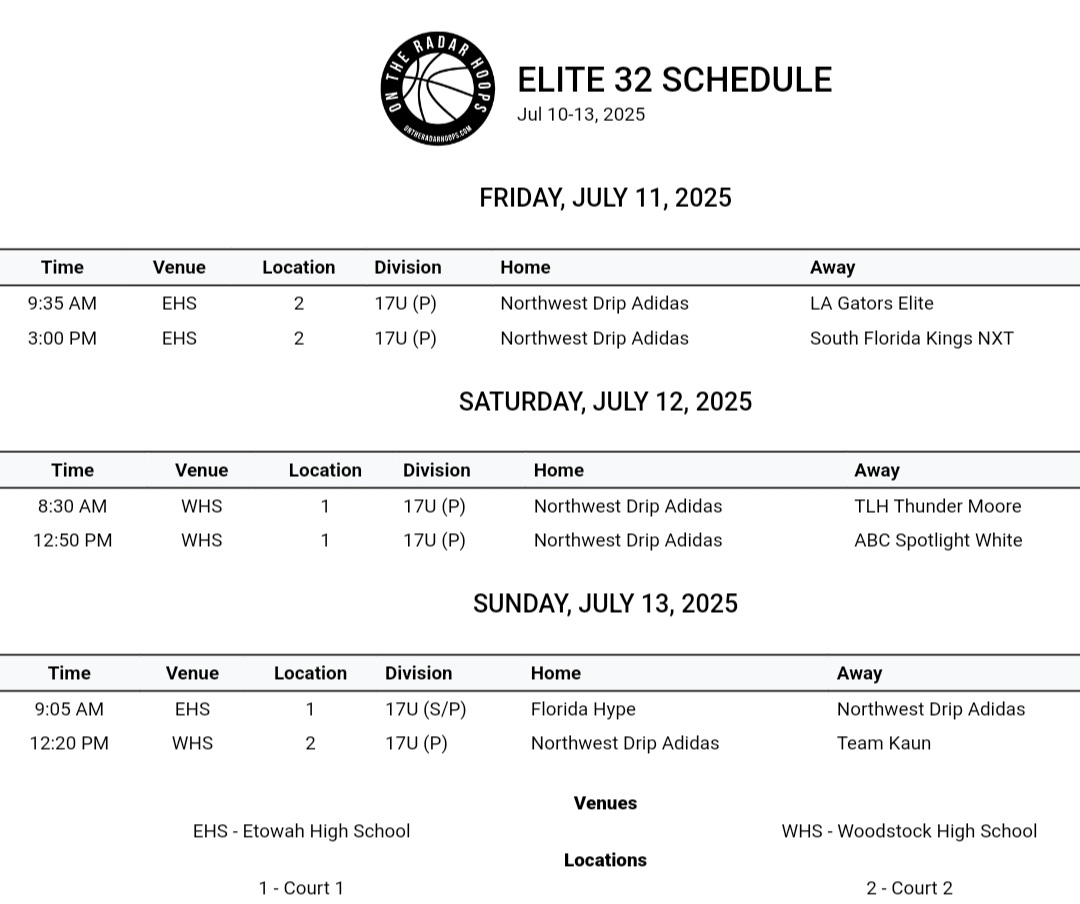 Elijah Davis (@elidavis206) on Twitter photo Atlanta Live <a href="/OntheRadarHoops/">Shun Williams</a> schedule.
6'6, 205lbs. #15 <a href="/NWDripHoops/">Northwest Drip 🏀</a>
C/O 2026
<a href="/CoachWhiteUGA/">Mike White</a> <a href="/CoachDHardin/">Darryl Hardin</a> <a href="/PatrickBlakeUGA/">Patrick Blake</a> <a href="/CoachARDean/">Antonio ReynoldsDean</a> <a href="/CoachTAbernethy/">Todd Abernethy</a> <a href="/Iambiggie503/">Damon Stoudamire</a> <a href="/BonziWells/">BonziWells42</a> <a href="/GSCoach_Charlie/">Charlie Henry</a> <a href="/coachadwhite/">Adrian White, M.S.</a> <a href="/CoachMikeHelfer/">Mike Helfer</a> <a href="/CoachKarlHobbs/">Karl Hobbs</a> <a href="/PershinWilliams/">Pershin Williams</a> <a href="/ZachTinkham/">Zach Tinkham</a> Atlanta Live <a href="/OntheRadarHoops/">Shun Williams</a> schedule.
6'6, 205lbs. #15 <a href="/NWDripHoops/">Northwest Drip 🏀</a>
C/O 2026
<a href="/CoachWhiteUGA/">Mike White</a> <a href="/CoachDHardin/">Darryl Hardin</a> <a href="/PatrickBlakeUGA/">Patrick Blake</a> <a href="/CoachARDean/">Antonio ReynoldsDean</a> <a href="/CoachTAbernethy/">Todd Abernethy</a> <a href="/Iambiggie503/">Damon Stoudamire</a> <a href="/BonziWells/">BonziWells42</a> <a href="/GSCoach_Charlie/">Charlie Henry</a> <a href="/coachadwhite/">Adrian White, M.S.</a> <a href="/CoachMikeHelfer/">Mike Helfer</a> <a href="/CoachKarlHobbs/">Karl Hobbs</a> <a href="/PershinWilliams/">Pershin Williams</a> <a href="/ZachTinkham/">Zach Tinkham</a>