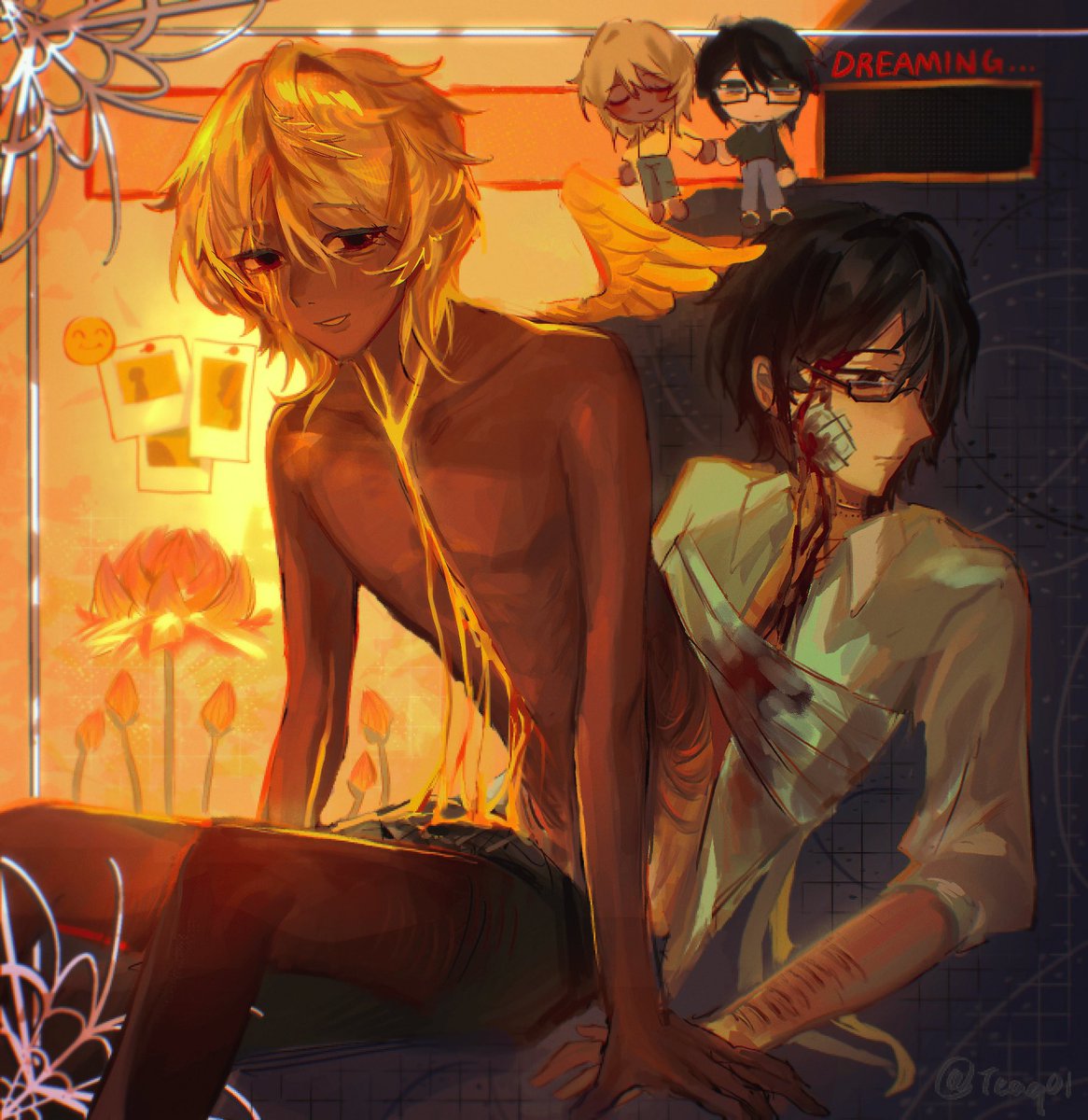 Teaq01's tweet image. Awh yeah attack for kozu

#artfight2025