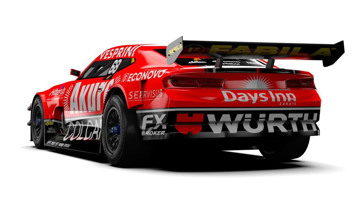 SE VISTE DE ROJO 🔥🔴
Así lucirá el #Chevrolet Camaro de <a href="/matiascanapino/">Matias Canapino</a> quien se incorporó a las filas del <a href="/CatalanMagniok/">CatalanMagniMotorsport</a> para la fecha del #TCenConcepcion este fin de semana 🏁