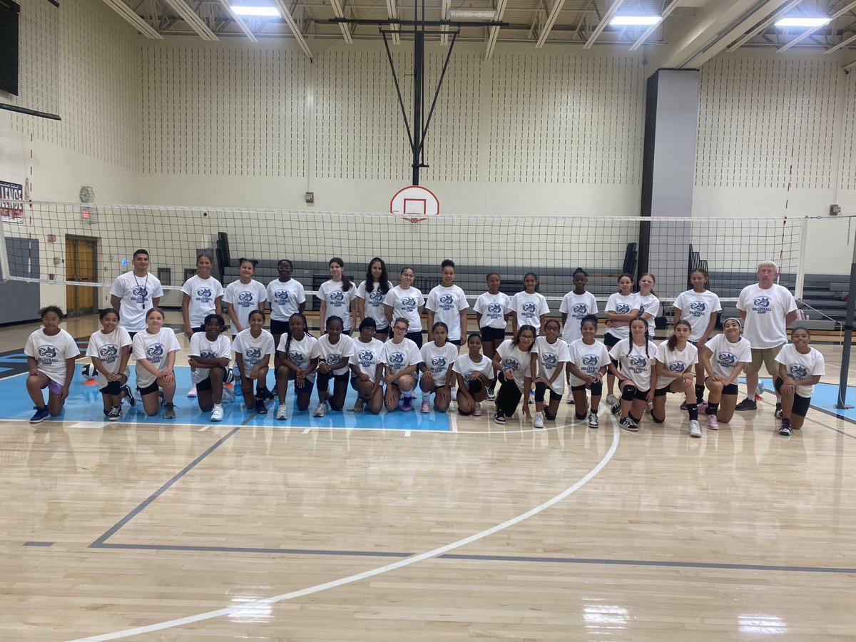 Participants at the North Volleyball Camp!