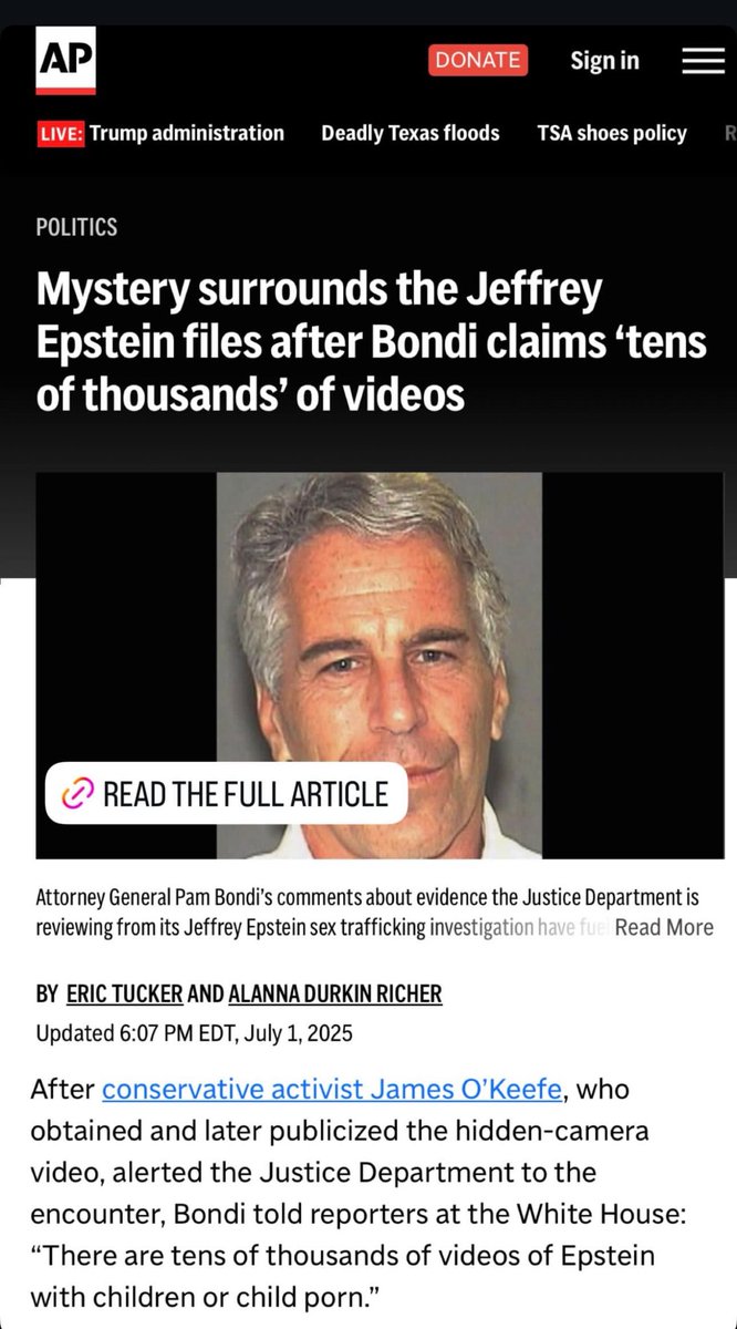 JamesOKeefeIII's tweet image. Dear Associated Press:

What is a “conservative activist,” and how is our reporting the facts heretofore make me a “conservative activist?”