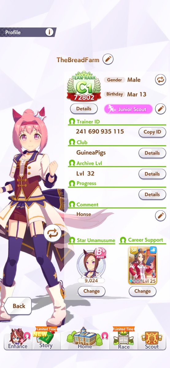 TheBreadFarm's tweet image. Got my first 9* speed uma 😤😤😤