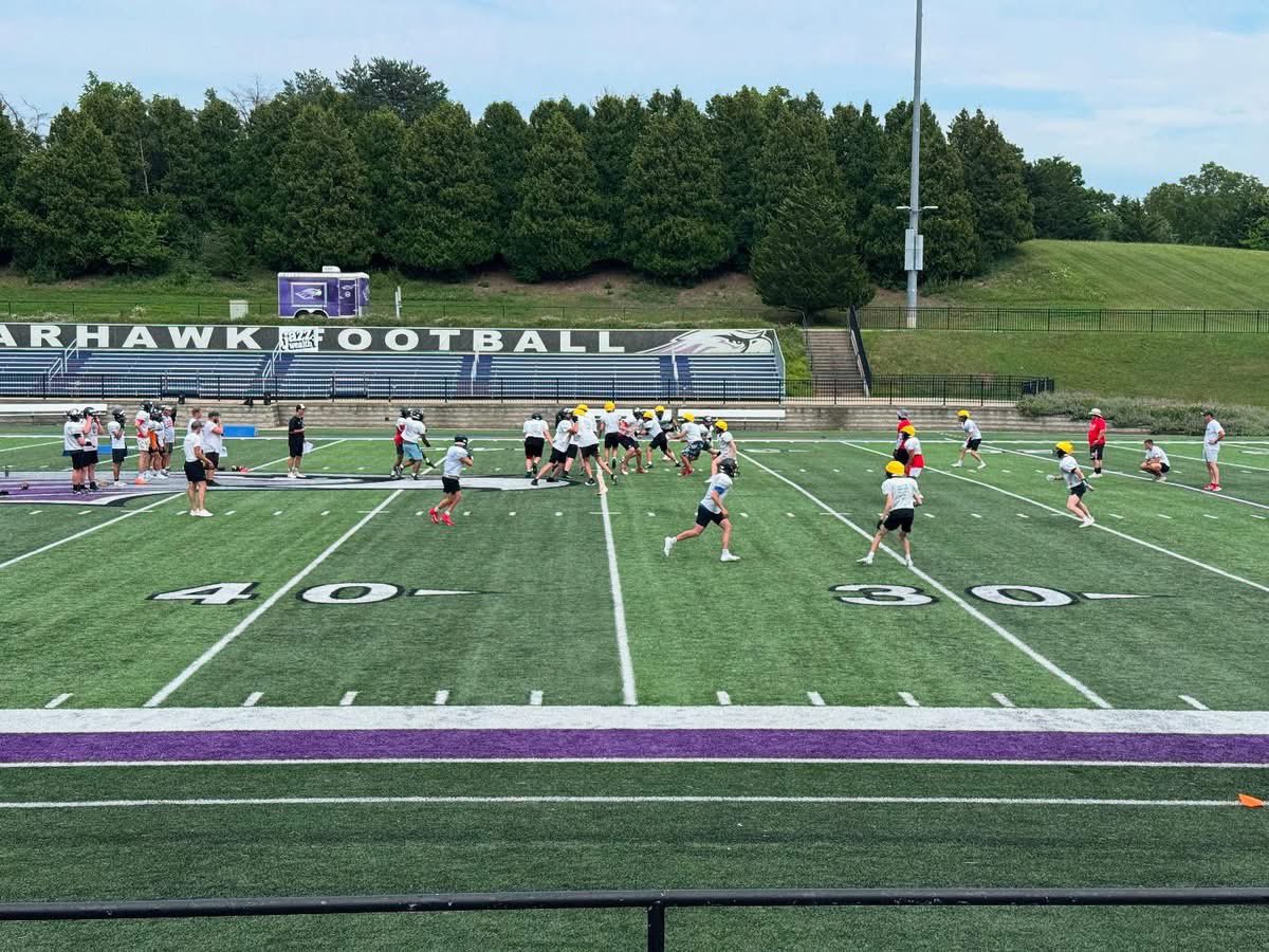 Day one of camp at UW-Whitewater in progress! We cookin’! #fortfootball2025