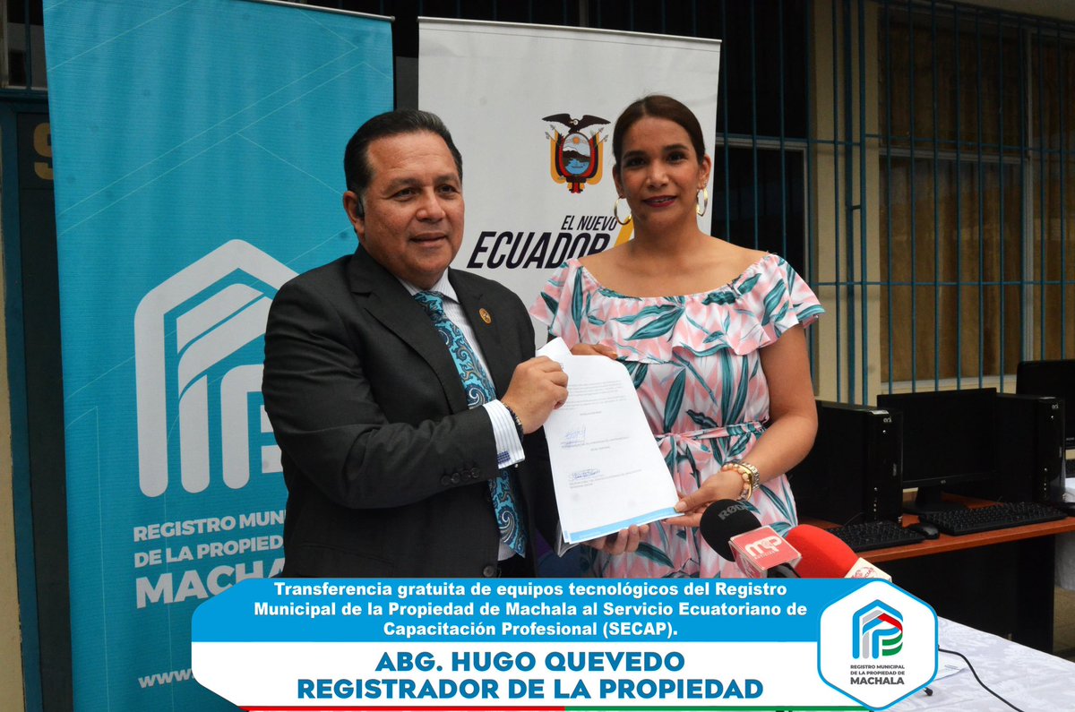 Registro Municipal de la Propiedad cantón Machala tweet media