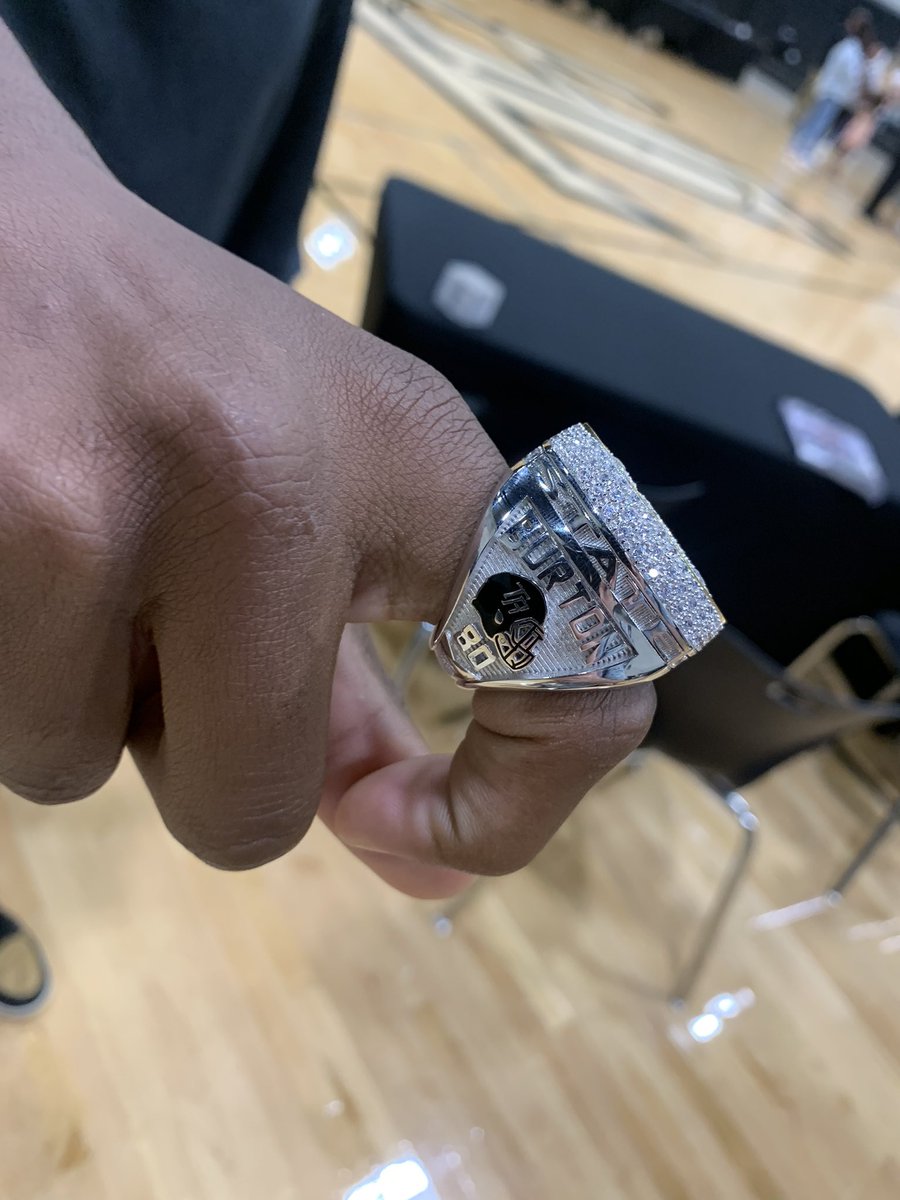 Sam Scinta (@statscinta) on Twitter photo The top-ranked Lions have their championship rings.
But as <a href="/theJalynBurton/">Jalyn Burton</a> put it - “We gotta bring a second one home”
#FortBendFootball
#txhsfb The top-ranked Lions have their championship rings.
But as <a href="/theJalynBurton/">Jalyn Burton</a> put it - “We gotta bring a second one home”
#FortBendFootball
#txhsfb