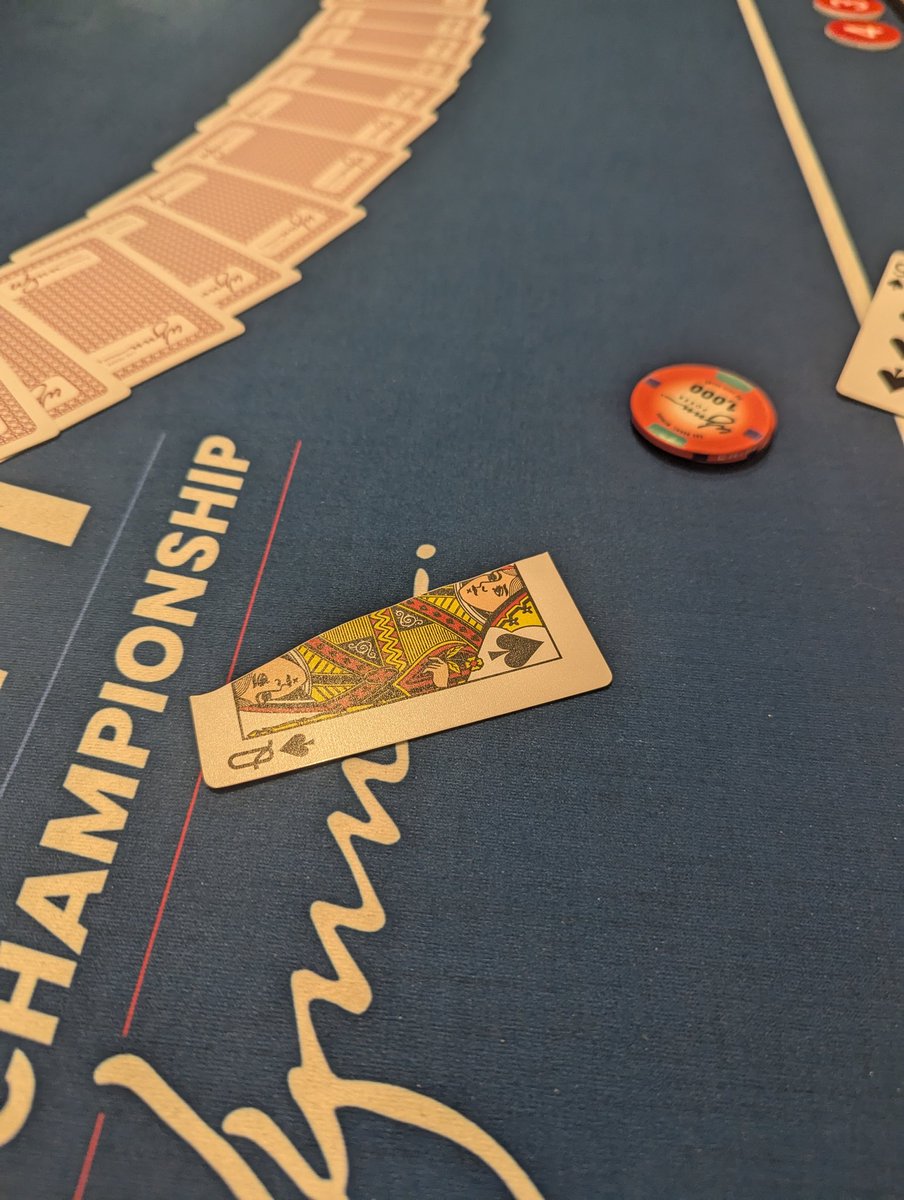 1100 torse at Wynn. We played 4 hands with this deck before one player was dealt half a queen of spades.