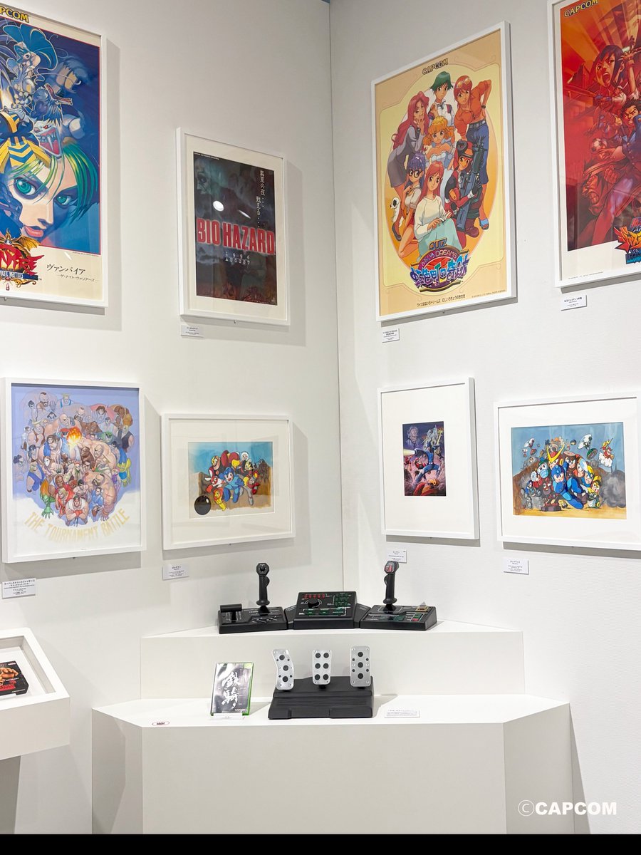 DaiCapTen_Ngy's tweet image. 🎮【#大カプコン展名古屋】🎮
#名古屋市美術館 で開催中!
数々の原画や
遊んで学べる体験コンテンツなど
ゲームクリエイションの裏側に迫る
貴重な展示が満載📝
大人も子どもも楽しめる
夏休みにぴったりな展覧会です✨
お見逃しなく👀
🔗 daicapcomten.jp