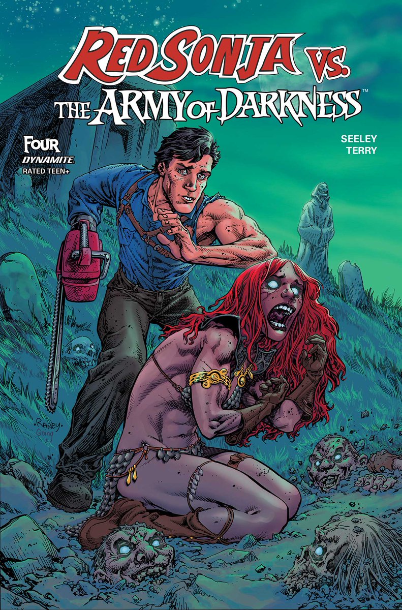DynamiteComics's tweet photo. Monday is the Final Order Cutoff for Red Sonja vs the Army of Darkness from Tim Seeley and Jim Terry. Look for the cover by Tom Raney. Also available in Virgin and Metal.

#redsonja #armyofdarkness #timseeley #jimterry #tomraney

https://t.co/MgAFuevzaP https://t.co/v5nu2dUi7N