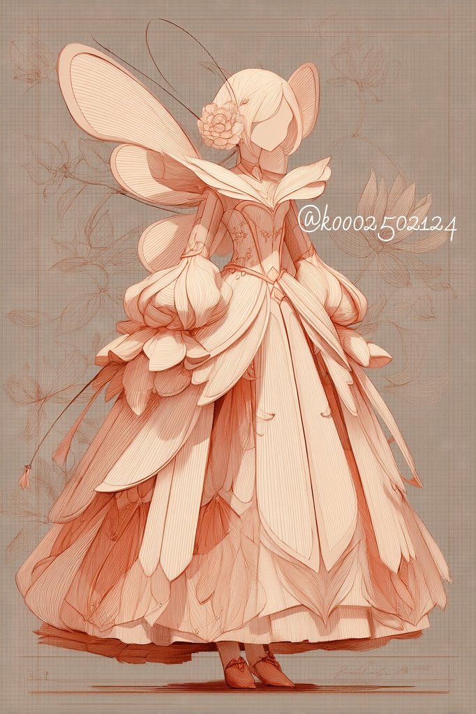 シーグラスアート　♡妖精のすずらんドレス♡ シーグラスアート+° 妖精さんのドレス＊aの通販 by konono＊購入