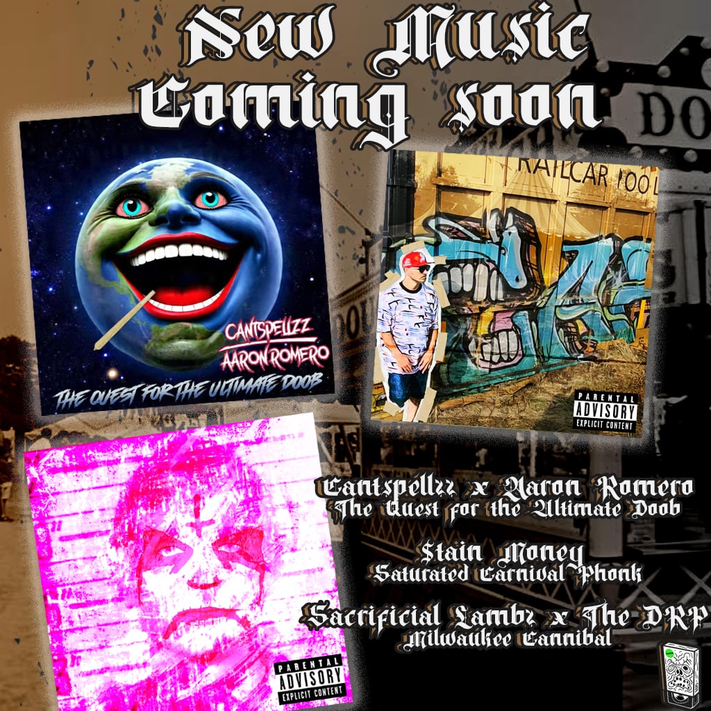 AaronRomero262's tweet photo. New Music Coming Soon #AaronRomero #Cantspellzz #StainMoney #Lambz #Juggin #Juggalo #HipHop #Horrorcore #WickedShit #Wisconsin https://t.co/4dY9BPLkas