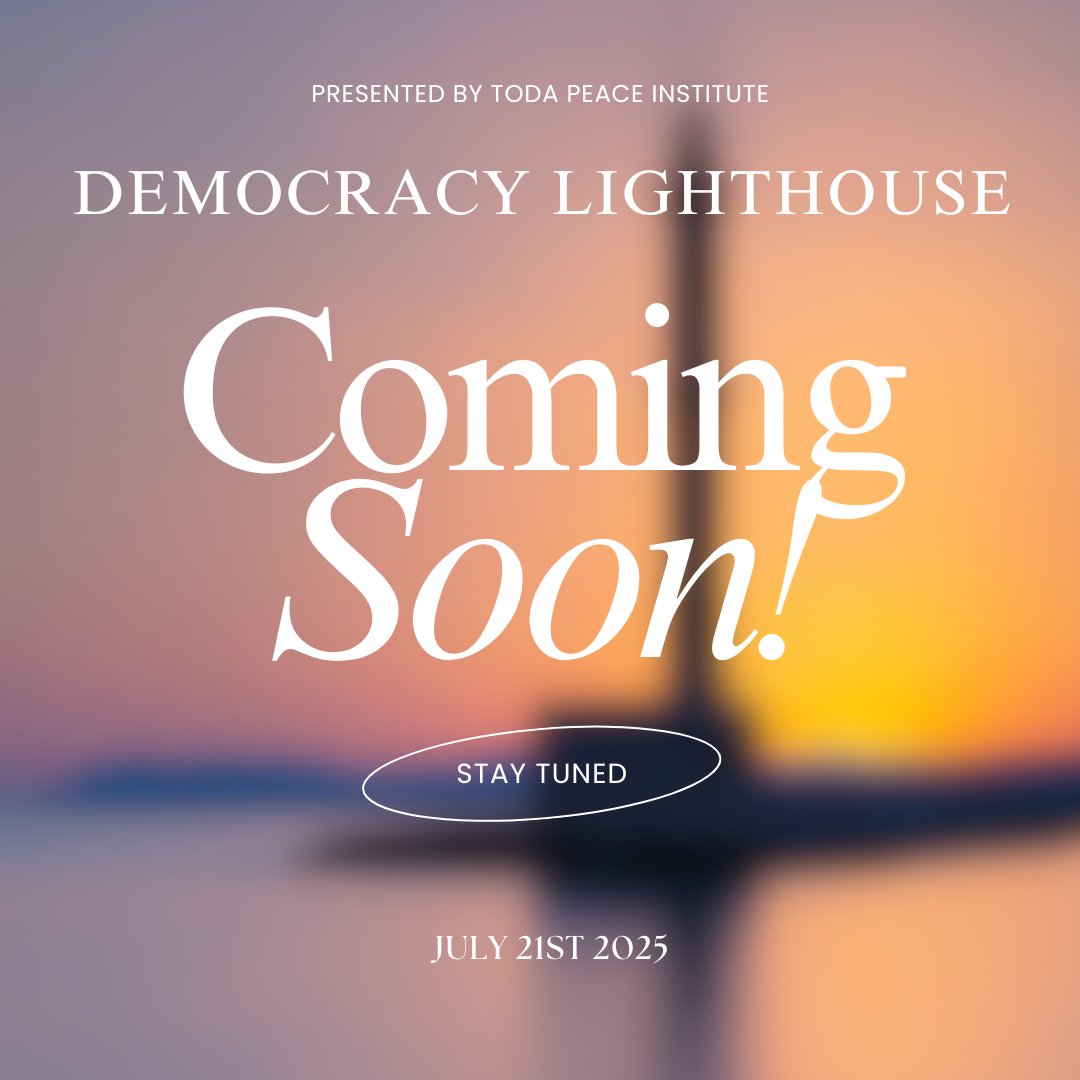 DemoLighthouse's tweet image. ANNOUNCEMENT - THE NEW LOOK DEMOCRACY LIGHTHOUSE WILL BE LAUNCHING ON JULY 21st!!! #democracylighthouse #democracy #TodaPeaceInstitute