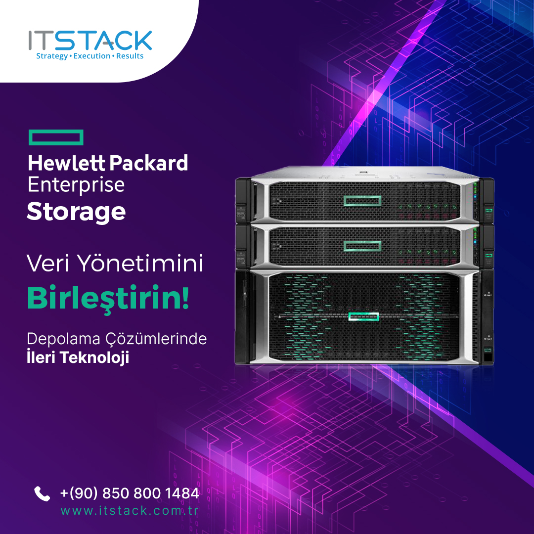 🚀Veri merkezinden kenara, genel buluttan veri merkezi dışı alanlara kadar, #HPEStorage ürünleriyle veri yönetimini radikal bir şekilde basitleştirin. İş yüklerinizi depolayın, yönetin ve koruyun. #HPE Storage, esnek ve sezgisel bir kurumsal depolama deneyimi sunar.