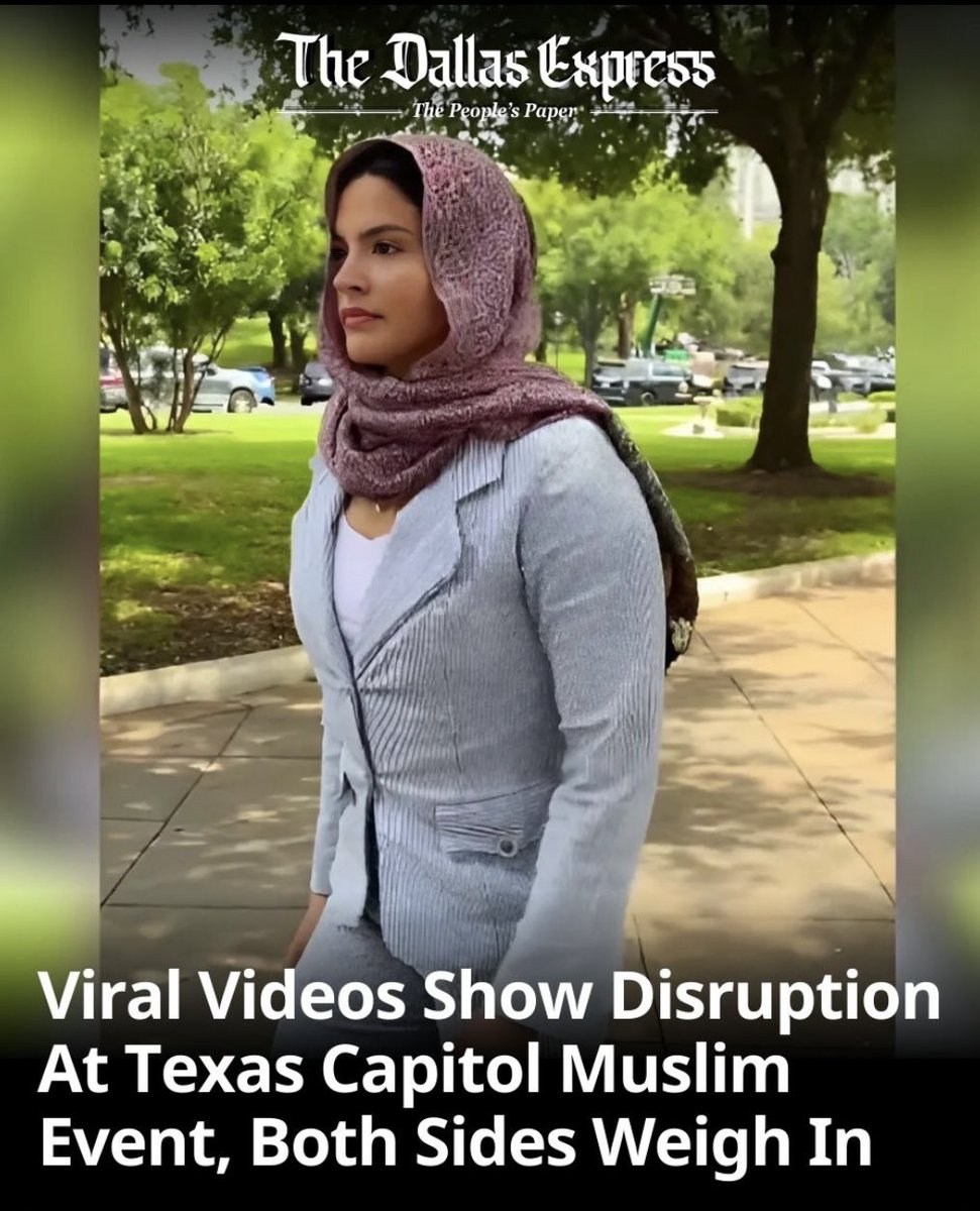 ValentinaForUSA's tweet image. VINDICATED.
The muslim brotherhood & CAIR should be designated as terrorist organizations.
Texas should have never allowed a day for islamists to be recognized.
One Nation Under God. Not under sharia.