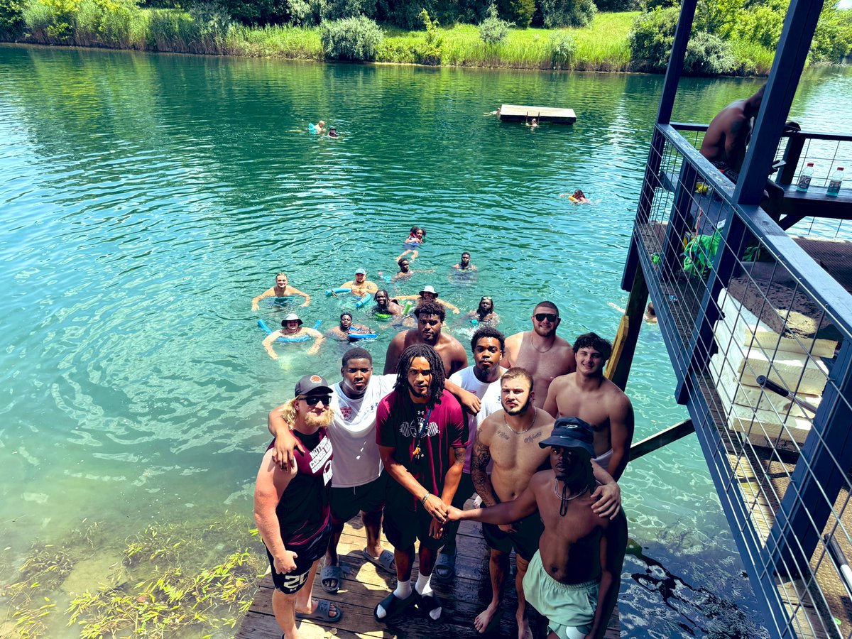 Had a great time at the lake with the DAWGS caught some fish and swam a bit. #DLINEDAWGS