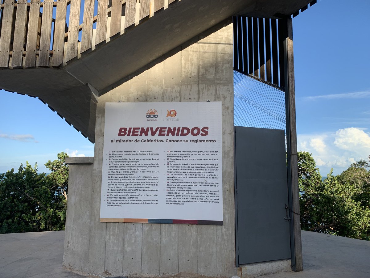 Comunidad Chetubien (@chetubien) on Twitter photo Son las seis de la tarde y el Mirador de Calderitas esta cerrado. <a href="/YensunniMtz/">Yensunni Martinez</a> <a href="/MaraLezama/">Mara Lezama</a> . Son las seis de la tarde y el Mirador de Calderitas esta cerrado. <a href="/YensunniMtz/">Yensunni Martinez</a> <a href="/MaraLezama/">Mara Lezama</a> .