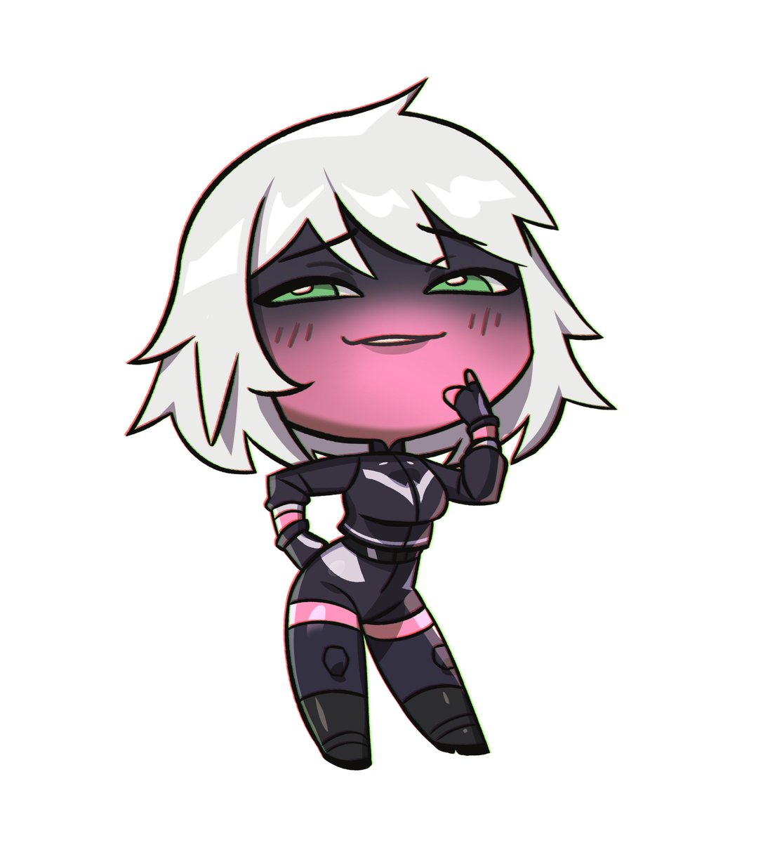 GUYS!!! Look at this Smug Lil Pink I got from <a href="/JennerAmaya/">JENNER (COMMISSION OPEN)</a>!!