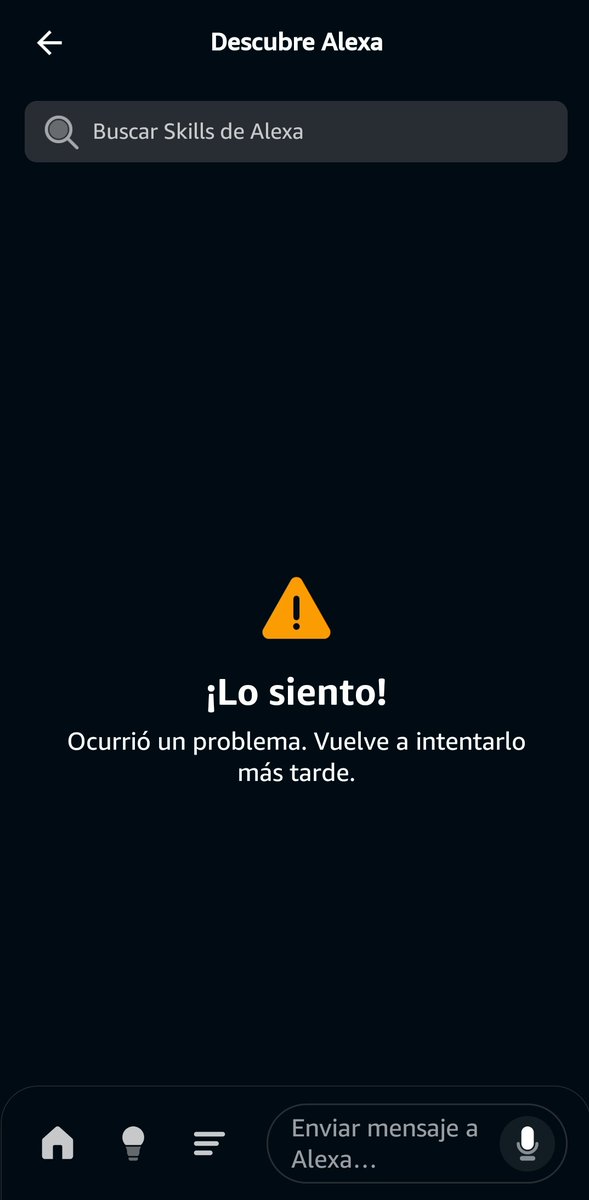 Chucky_Stinson's tweet photo. Alexa caída desde hace horas. Se viene la rebelión de las máquinas. https://t.co/rphCfeMU3O